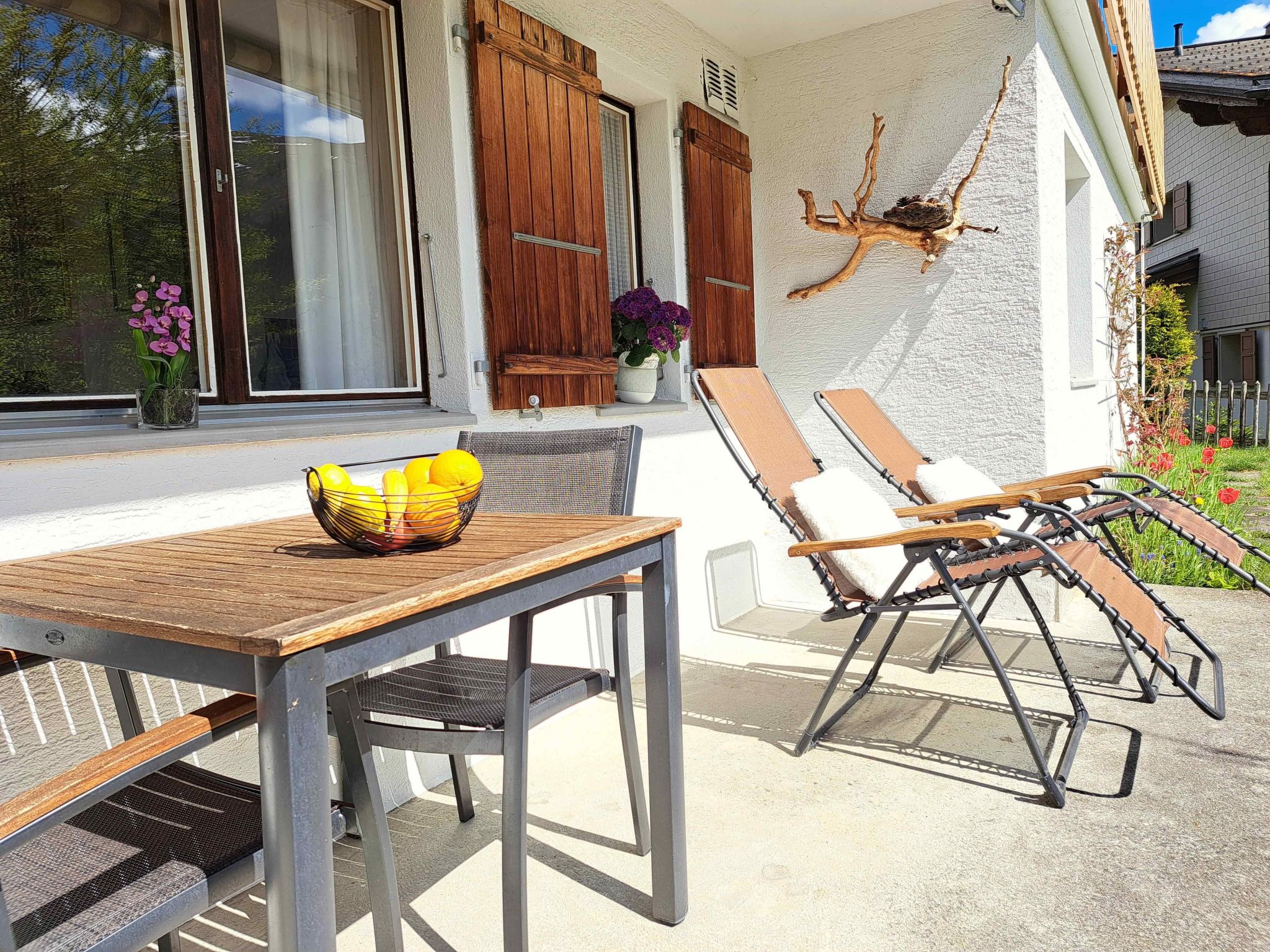 Chalet Dargun Bünter, (Camischolas/Sedrun). - Buiten
