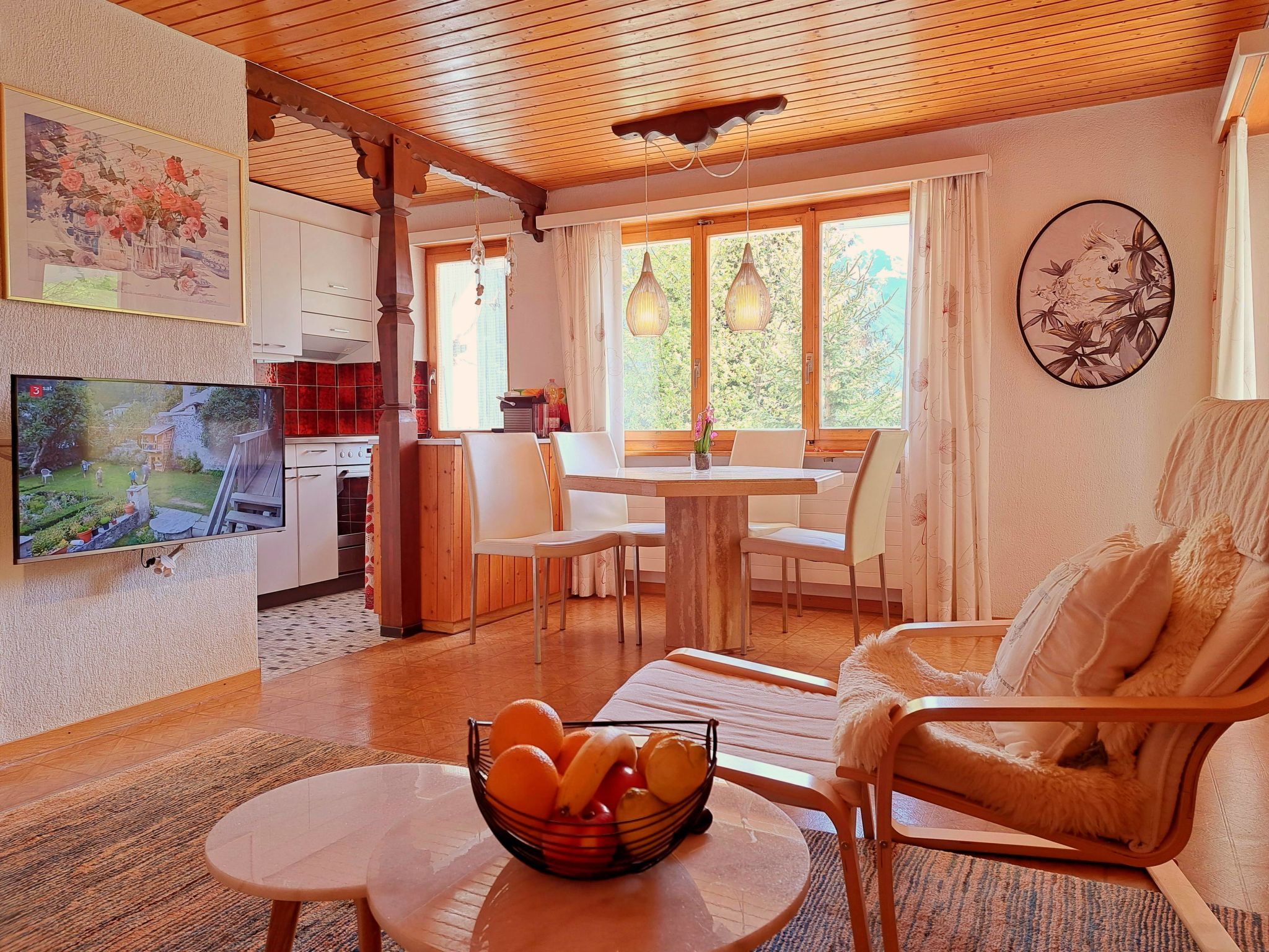 Chalet Dargun Bünter, (Camischolas/Sedrun). - Binnen
