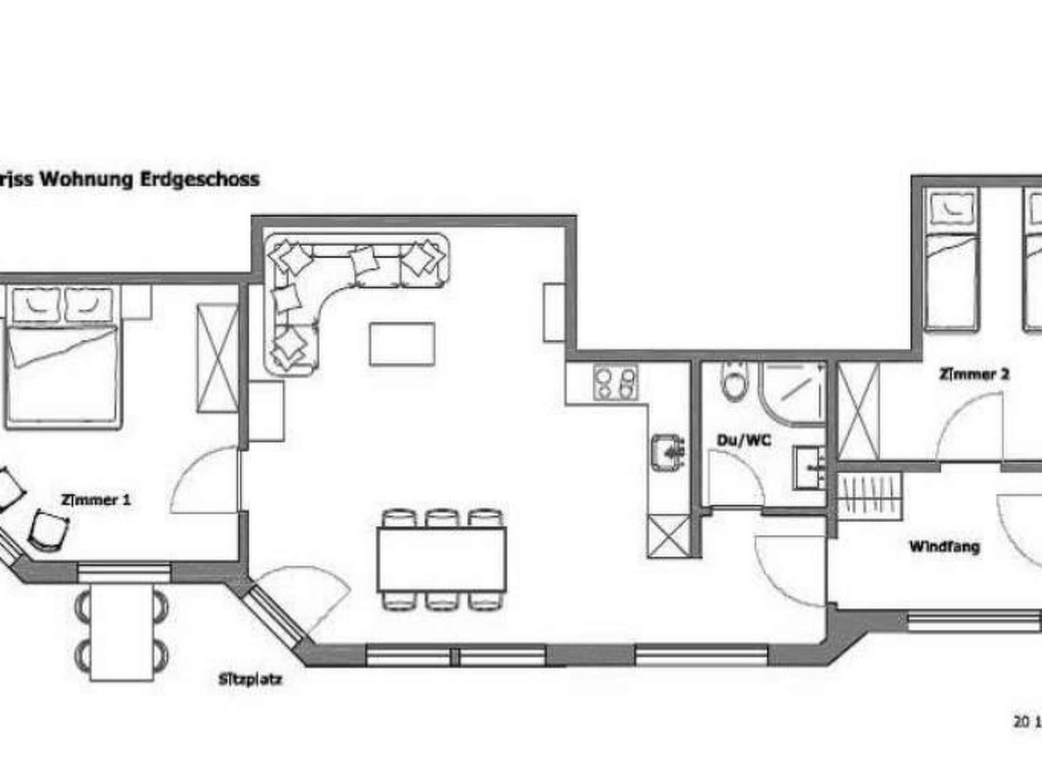 Appartement Müller, (Camischolas/Sedrun), 655.01 – Extérieur de la maison, photo 8 sur 10