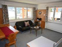 Tgèsa Pazzola: Ruim appartement in Sedrun met tuin, dichtbij skigebied en meer - thumbnail 4
