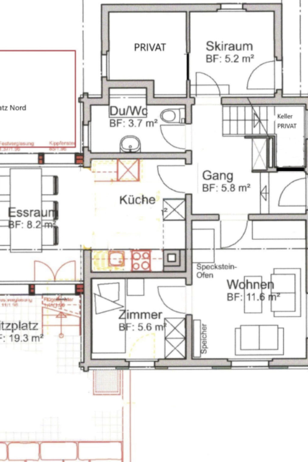 Tgèsa Margeritha Frei M., (Sedrun). - Binnen