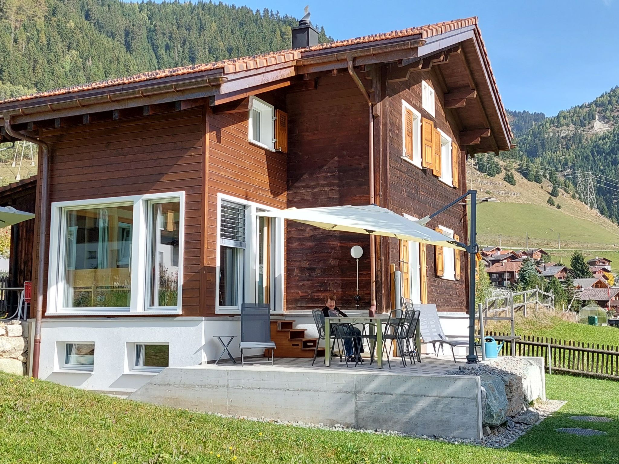 Tgèsa Margeritha Frei M., (Sedrun). - Buiten