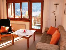 Knusse studio in Sedrun, direct aan de skipiste en bij het meer - thumbnail 5