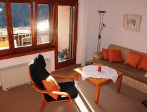Knusse studio in Sedrun, direct aan de skipiste en bij het meer - thumbnail 4