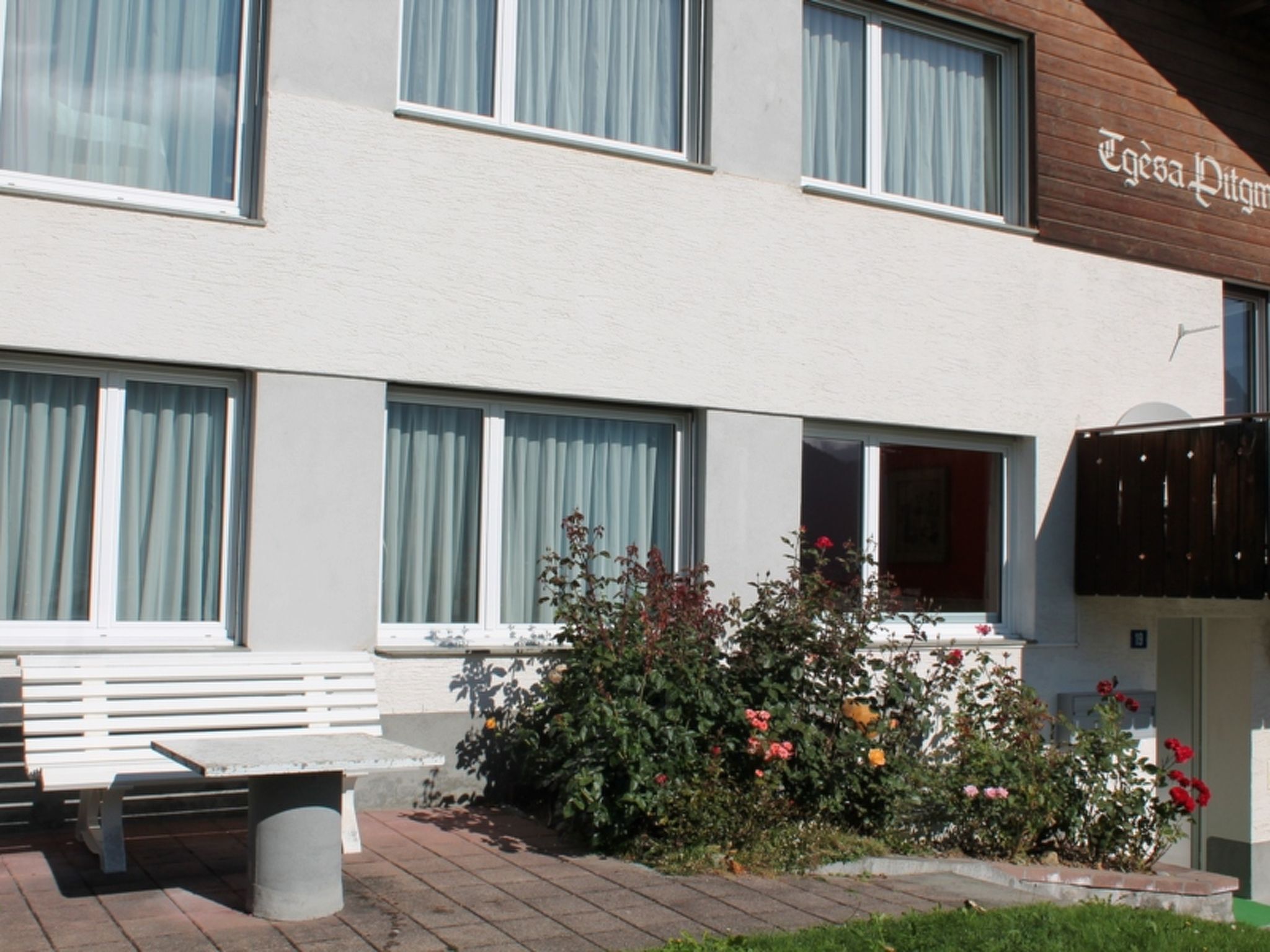 Tgèsa Pitgmun Aufdenblatten, (Sedrun). - Outside