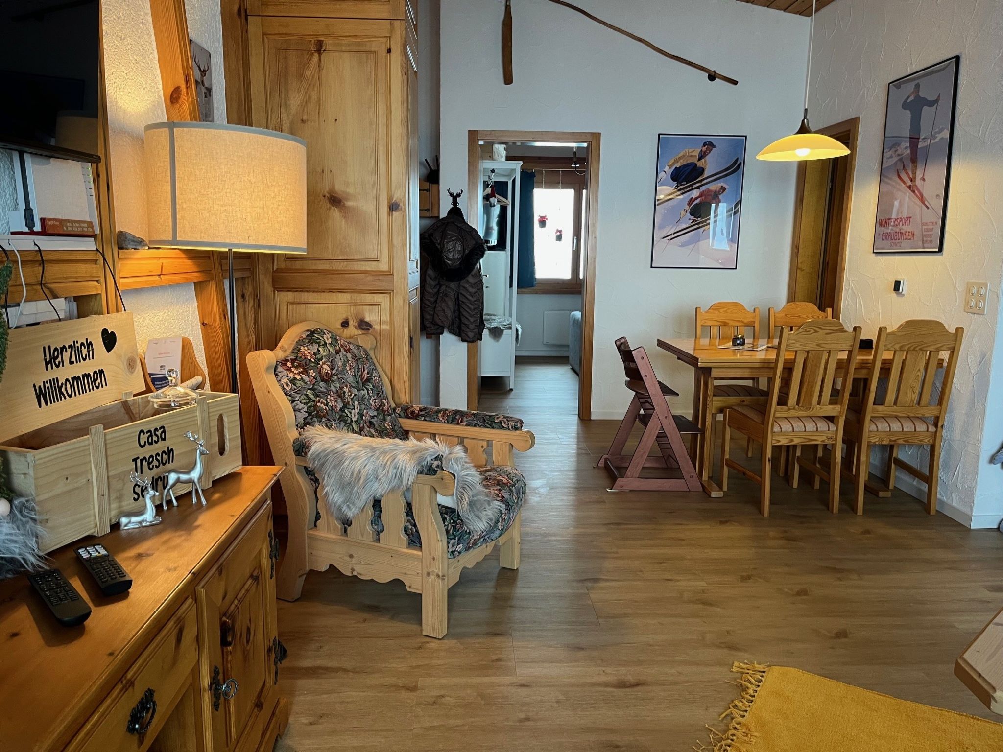 Casa Tresch Sedrun, (Tavetsch). - Binnen