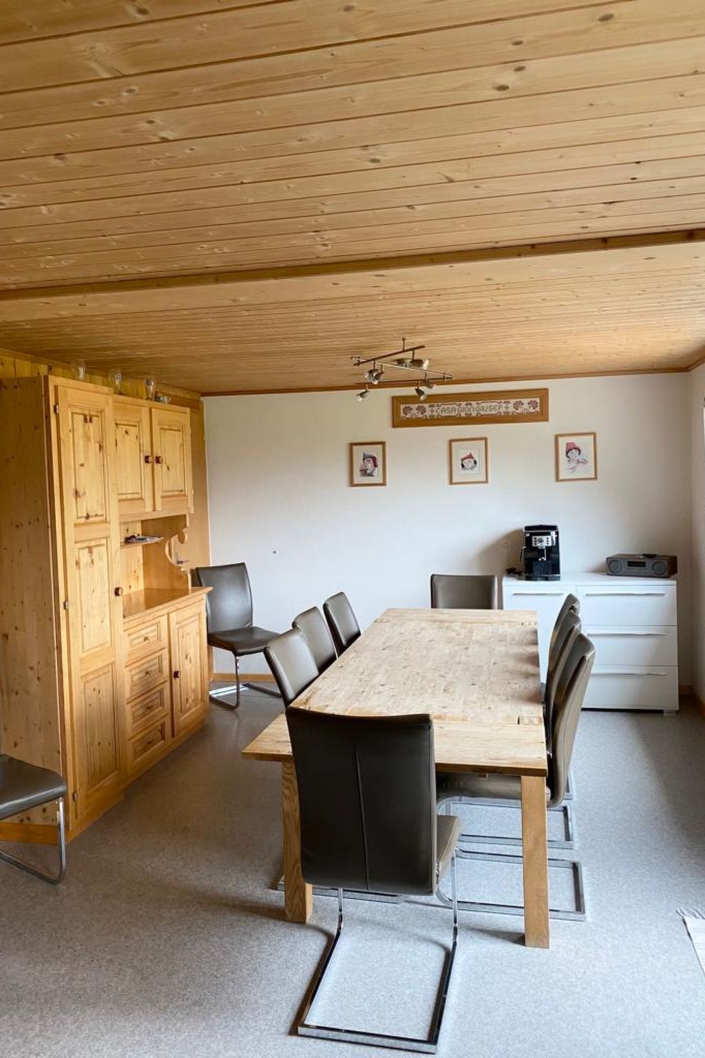 Casa Gion Giusep Cavegn, (Rueras Sedrun). - Binnen