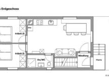 Knusse Alpenstudio in Rueras Dieni voor 8 personen, direct aan de skipiste - thumbnail 2