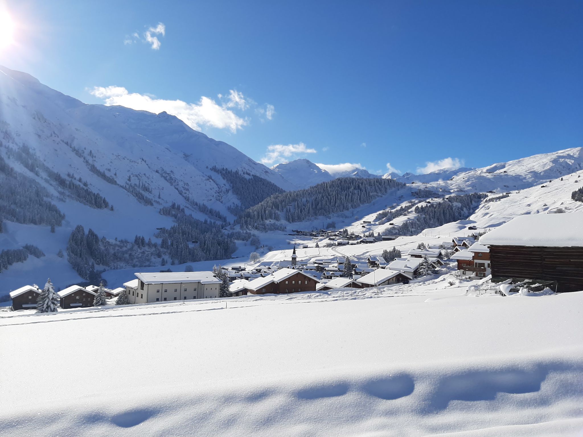 Casa Mulinatsch, (Rueras Sedrun), 670.01/02 - Omgeving