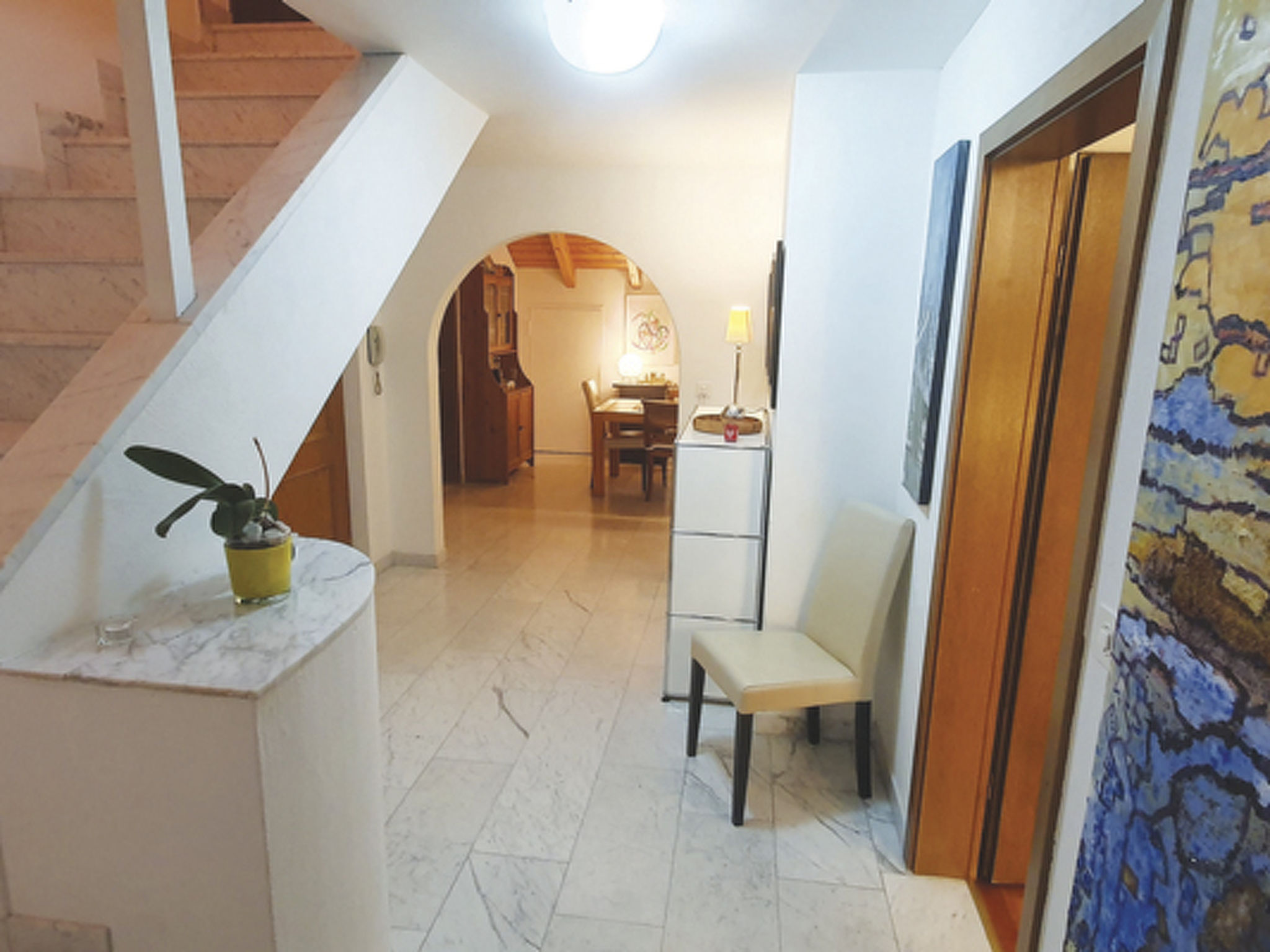 Heidi Holiday - Grand Maisonette-Attica, (Jenins). 5.5-Zimmerwohnung - Binnen