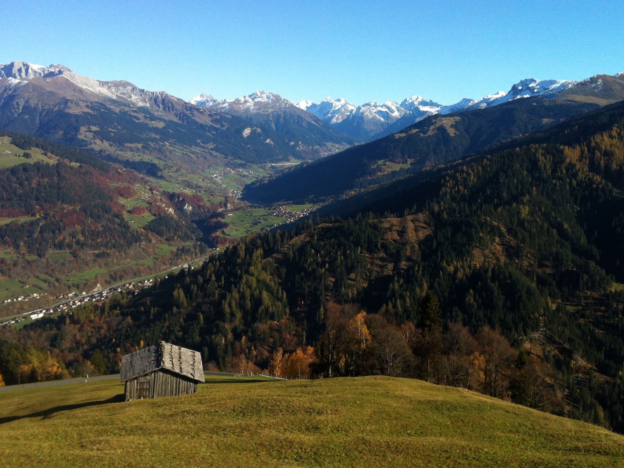 Charmantes Alpen-Appartement in Conters (Davos-Klosters/Parsenn). - Buiten