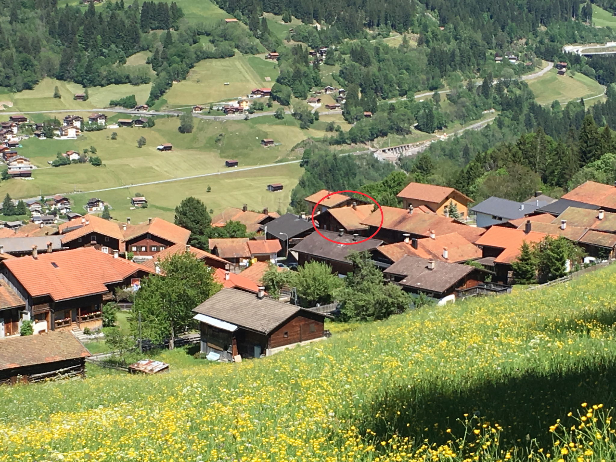 Charmantes Alpen-Appartement in Conters (Davos-Klosters/Parsenn). - Buiten