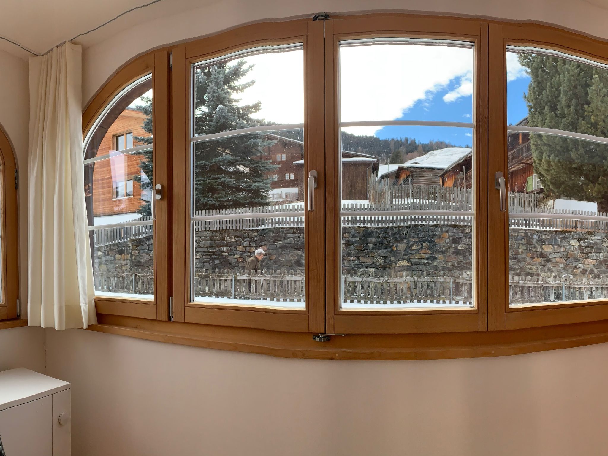 Charmantes Alpen-Appartement in Conters (Davos-Klosters/Parsenn). - Binnen
