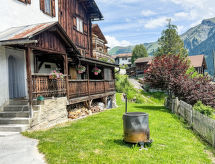 Vrijstaand chalet Alte Gonda in Pany met panoramisch uitzicht op de bergen - thumbnail 3