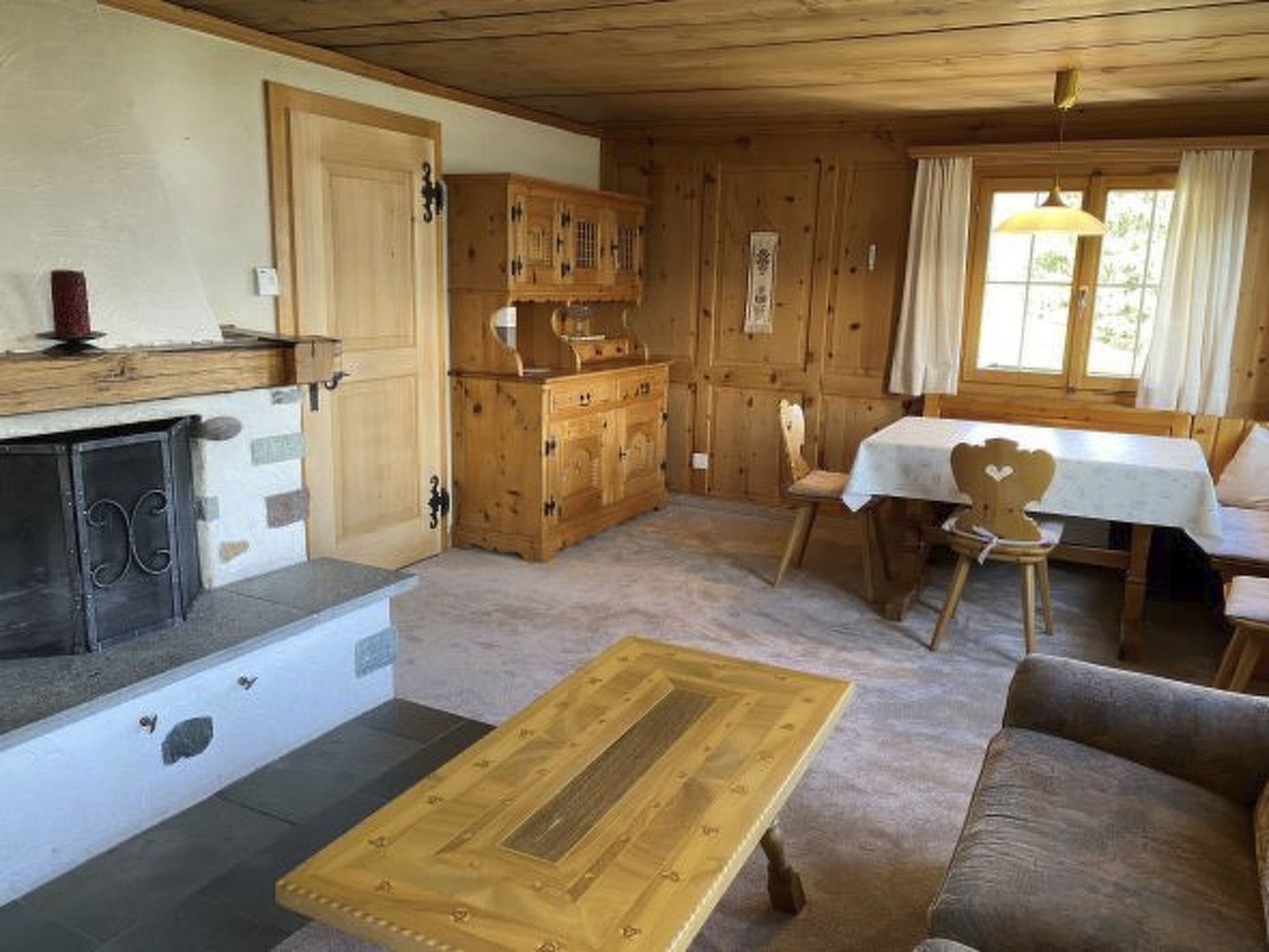 Chalet Raggälia, (Pany). - Binnen