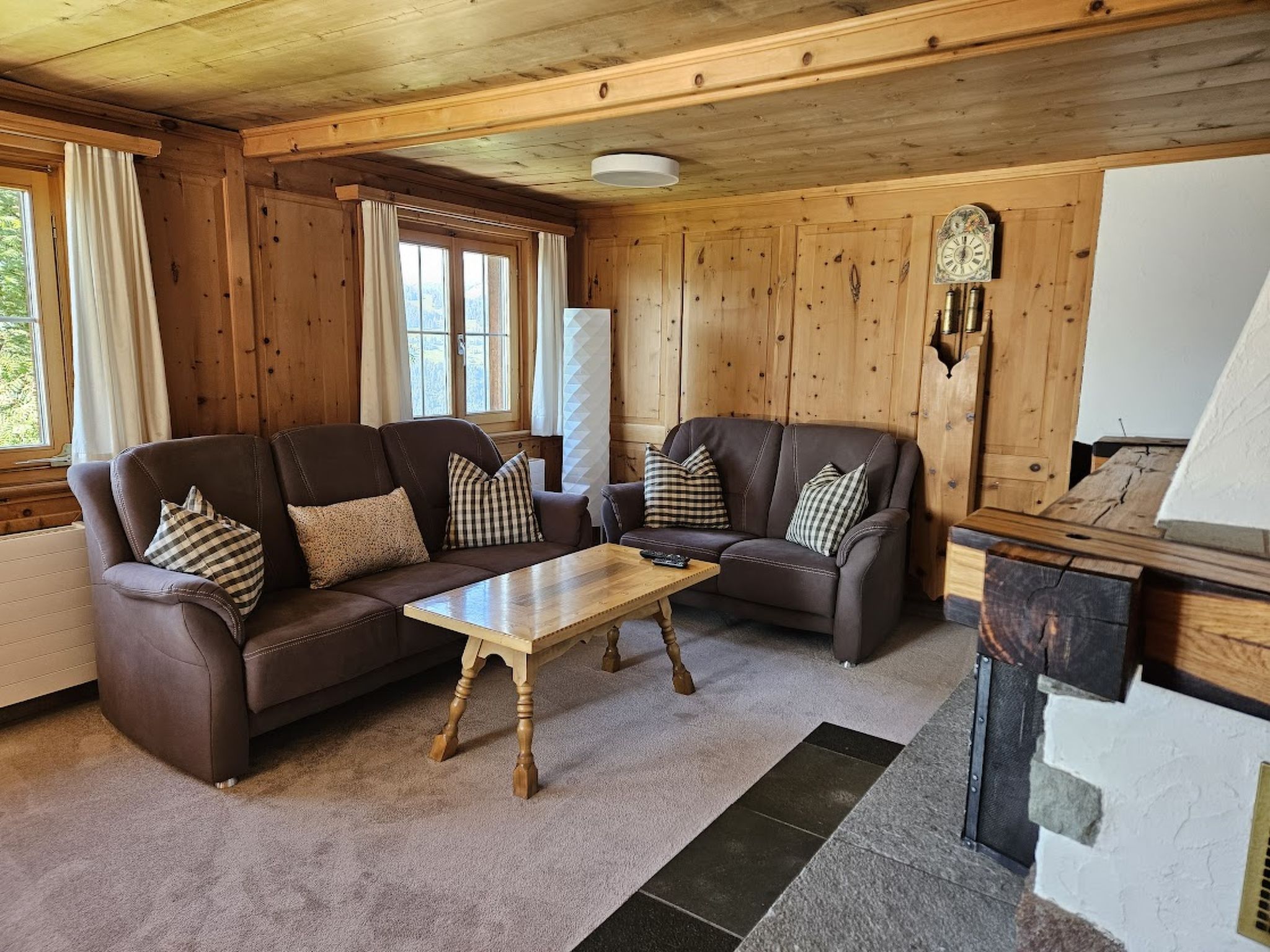 Chalet Raggälia, (Pany). - Binnen