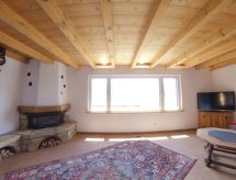Maliet in Pany: Ruim chalet voor 12 met sauna en bergzicht - thumbnail 1