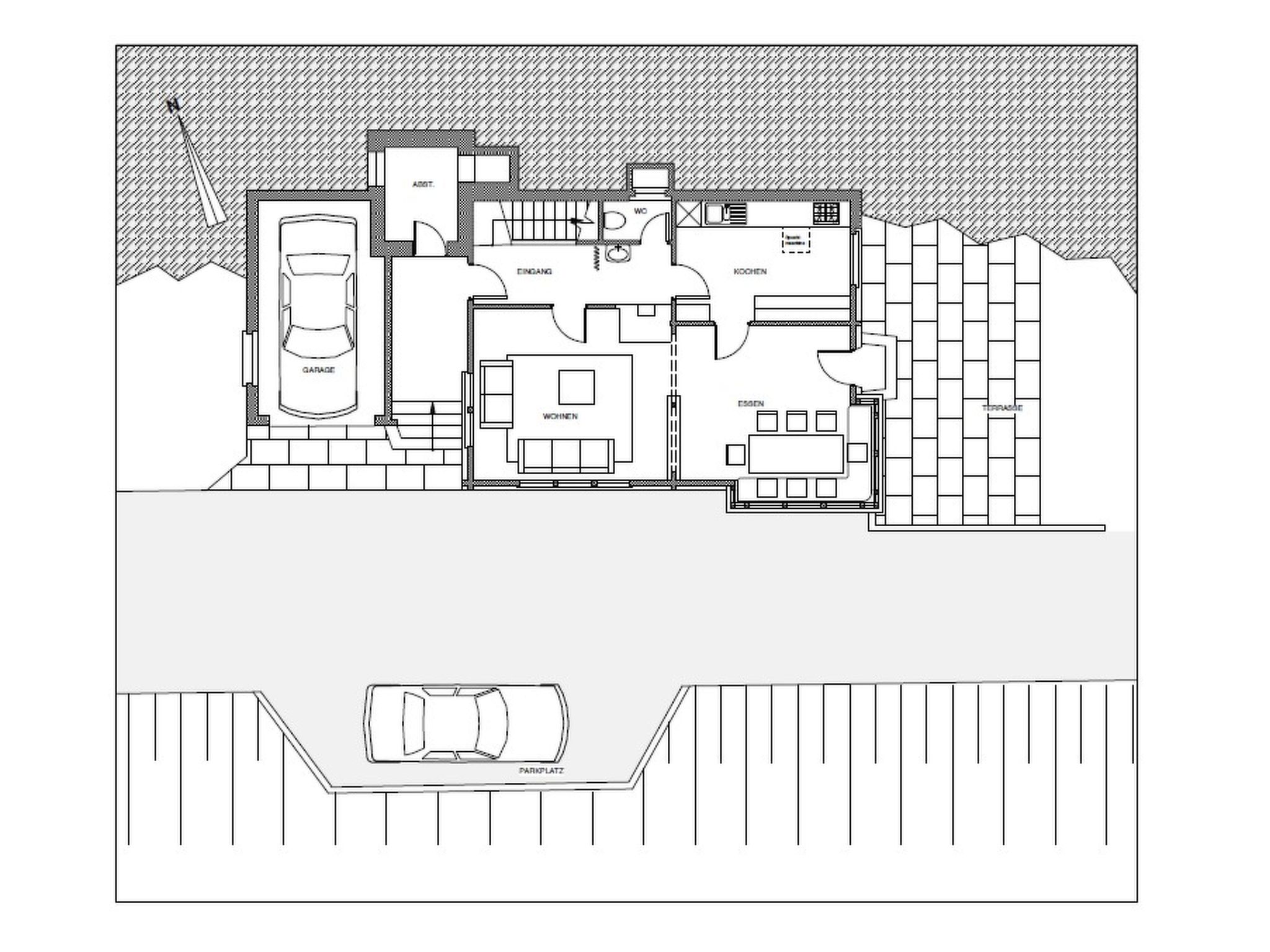 Chalet Fuchshalde, (Pany), fuchshalde_pany - Drinnen