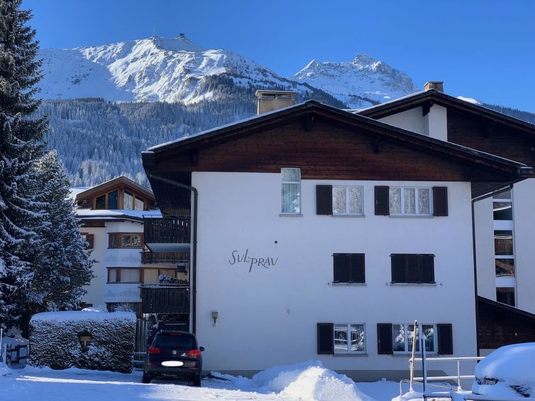 Sul Prau 9 Appartement/fewo, Dusche Oder Bad, Wc 3½-zimmerwohnung - Klosters-Serneus