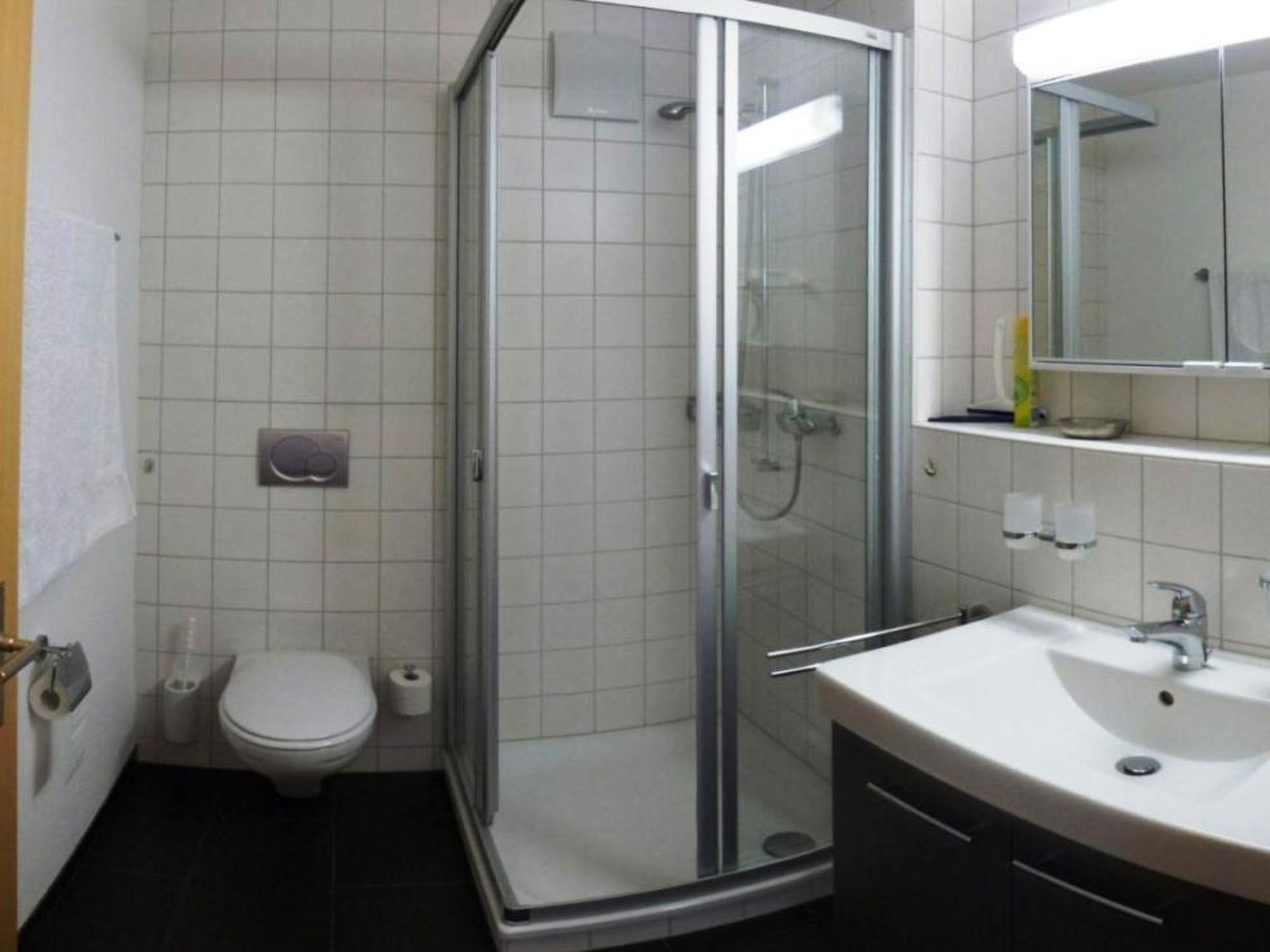 Chesa Silvrettina D4 Appartement/Fewo, Dusche oder Bad, WC 4½-Zimmerwohnung - Dedans