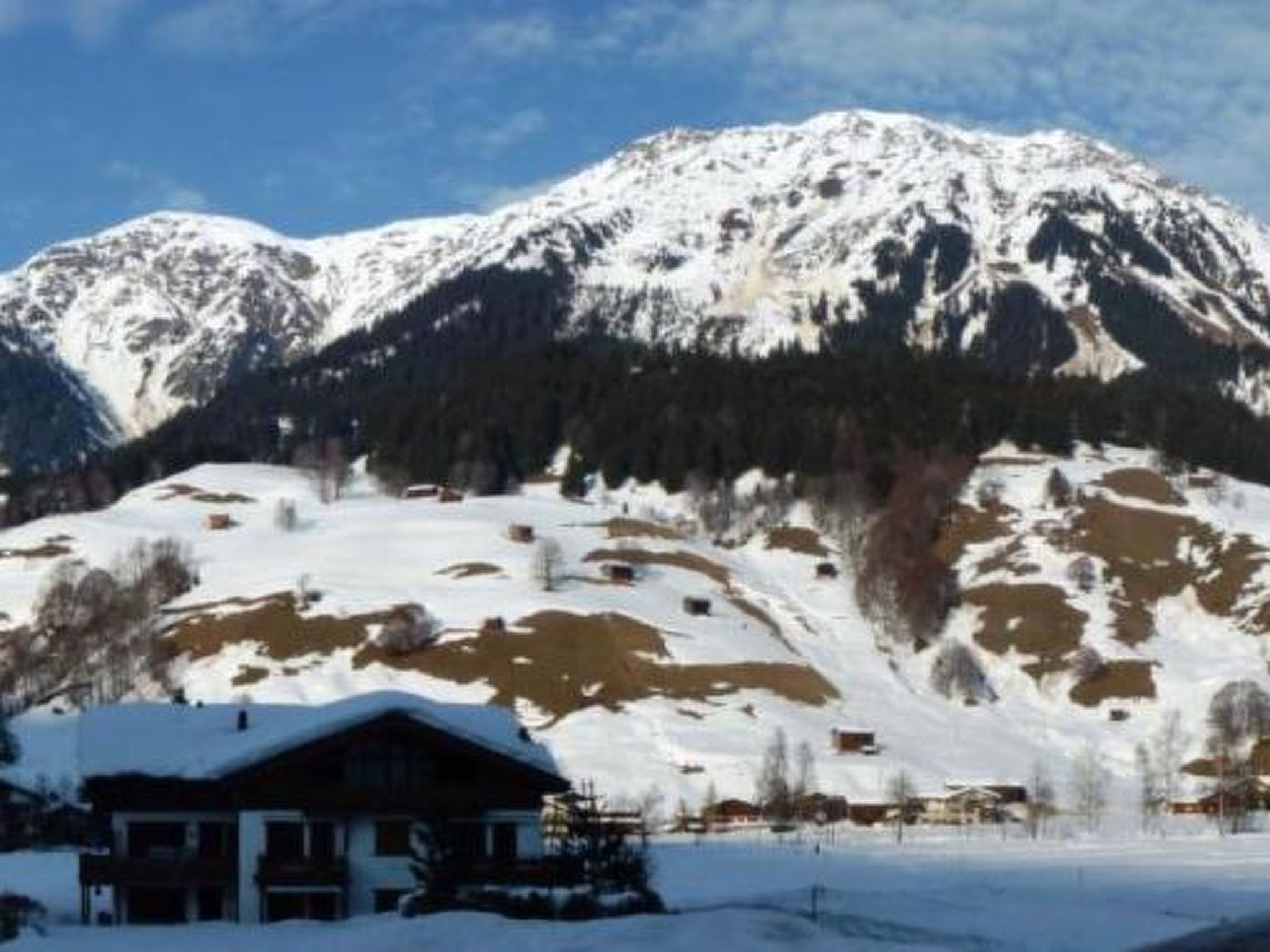 Chesa Silvrettina D4 Appartement/Fewo, Dusche oder Bad, WC 4½-Zimmerwohnung - Dehors
