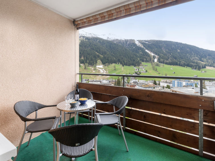 6-persoons appartement in centrum Davos met sauna en bergzicht in Davos