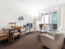 Zonnig appartement op 300m van centrum Davos, vlakbij skipiste - thumbnail 2