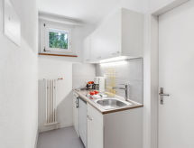 Zonnig appartement op 300m van centrum Davos, vlakbij skipiste - thumbnail 5