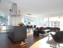 Ruim 5½-kamerappartement in Davos, direct aan skipiste en meer - thumbnail 1