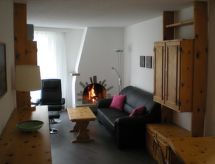 Parsennresidenz 305: Luxe 2½-kamerappartement direct aan de skipiste in Davos - thumbnail 1