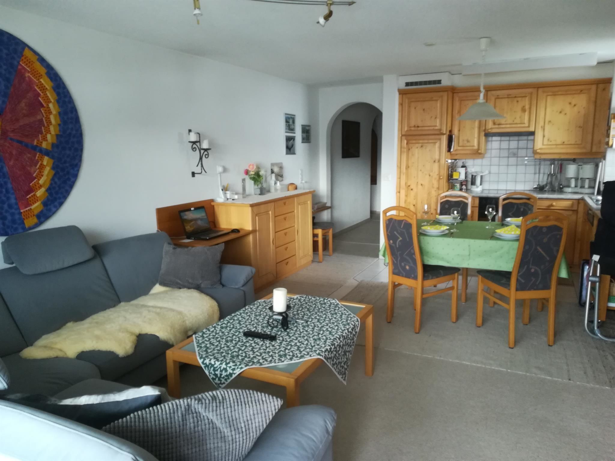 Efeu 201 Appartement/Fewo, Dusche oder Bad, WC 3½-Zimmerwohnung