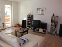 Villa Flora Davos: 3-kamer appartement direct aan skipiste en meer - thumbnail 2