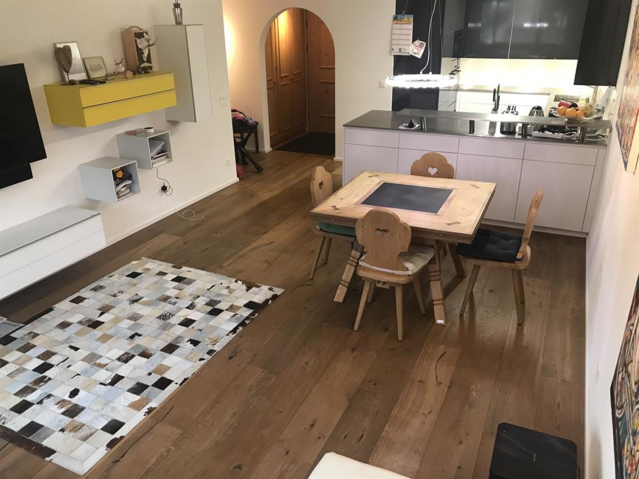 Isola B 202 Appartement/Fewo, Dusche oder Bad, WC 3½-Zimmerwohnung