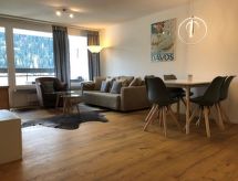 Residence Europe 305: Ruim appartement aan de skipiste in Davos - thumbnail 1