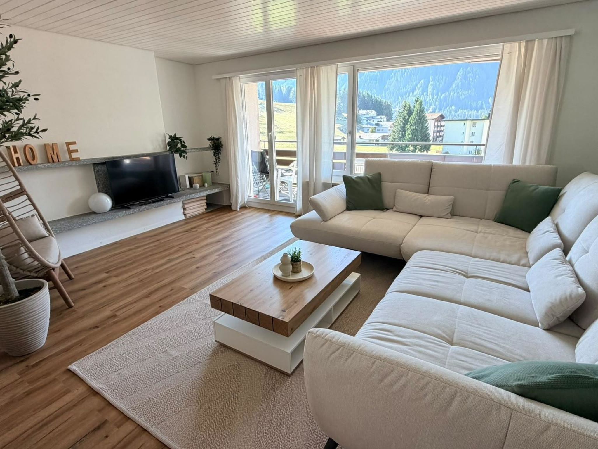 Chesa Grischa 12 Appartement/Fewo, Dusche oder Bad, WC 3½-Zimmerwohnung
