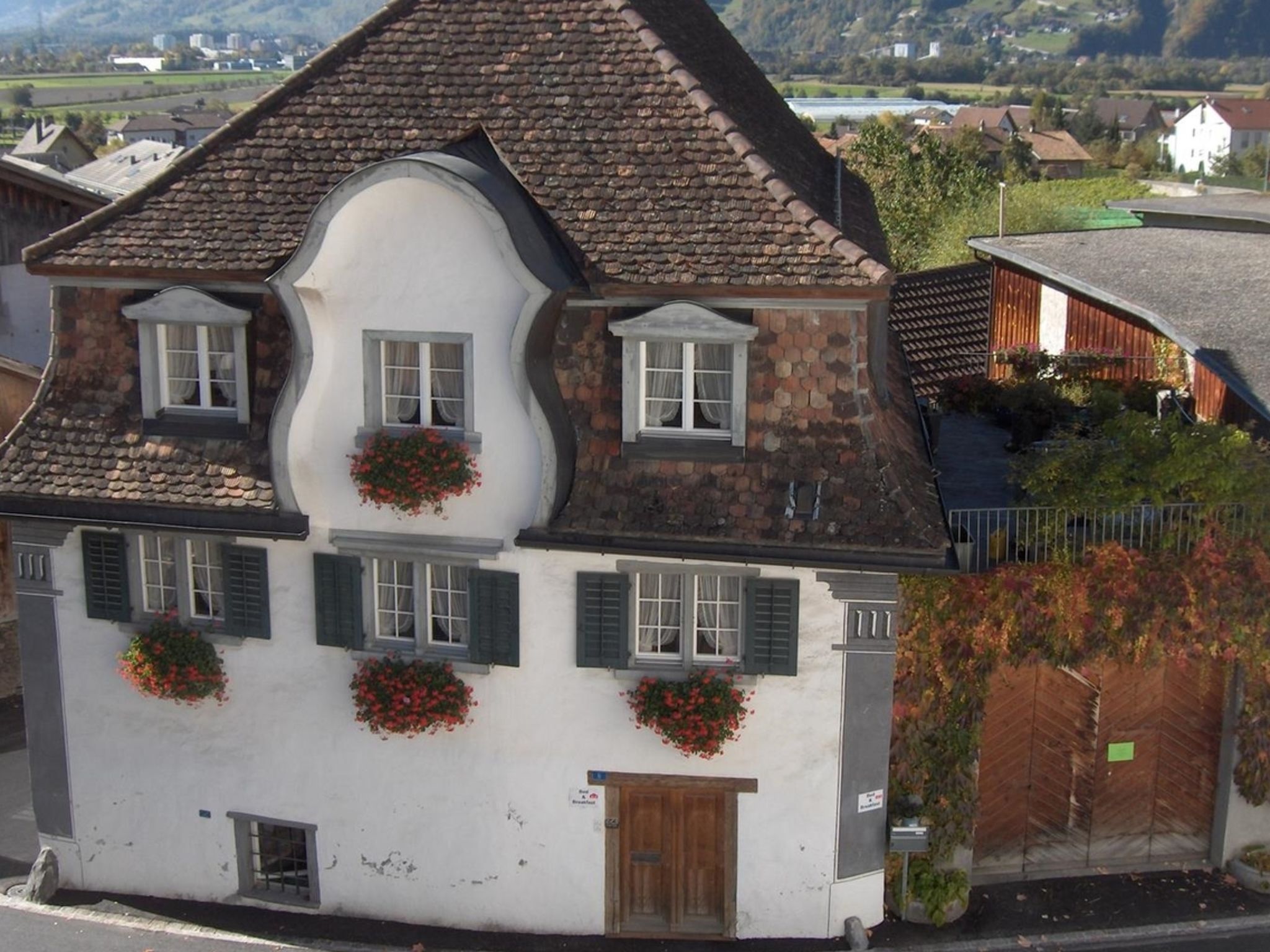 Haus Meierhüsli Ferienwohnung, (Malans GR). Ferienwohnung - Buiten