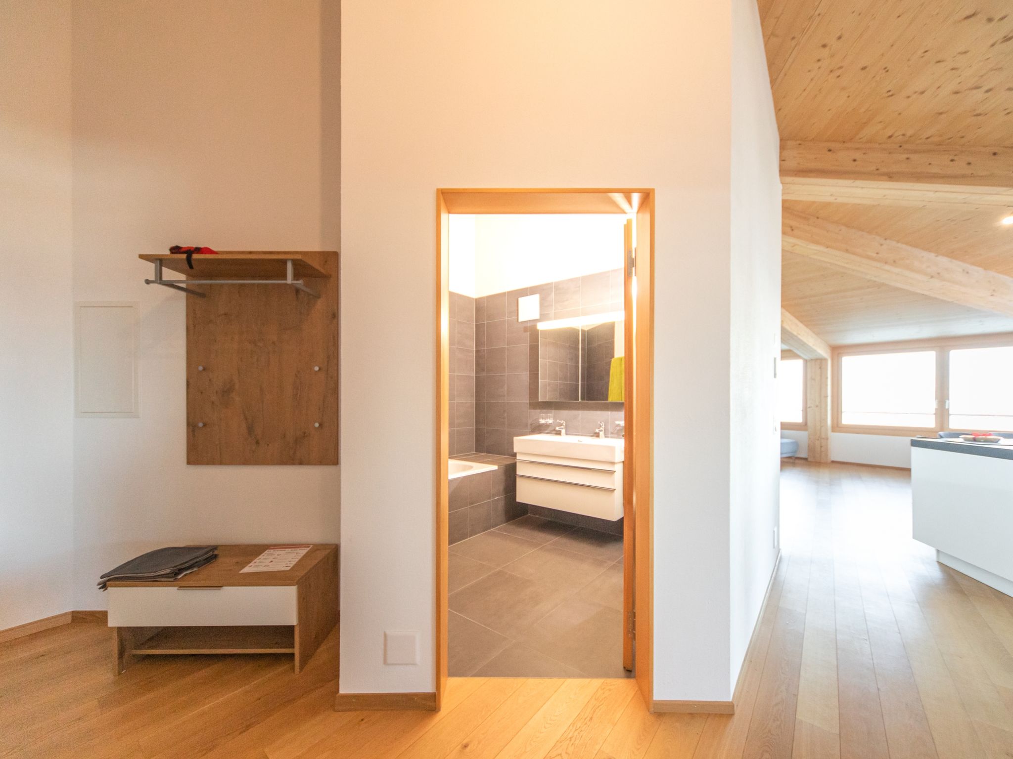 Haus Edelweiss, (Bad Ragaz). 3.5-Zimmerwohnung Alpenrösli - Binnen