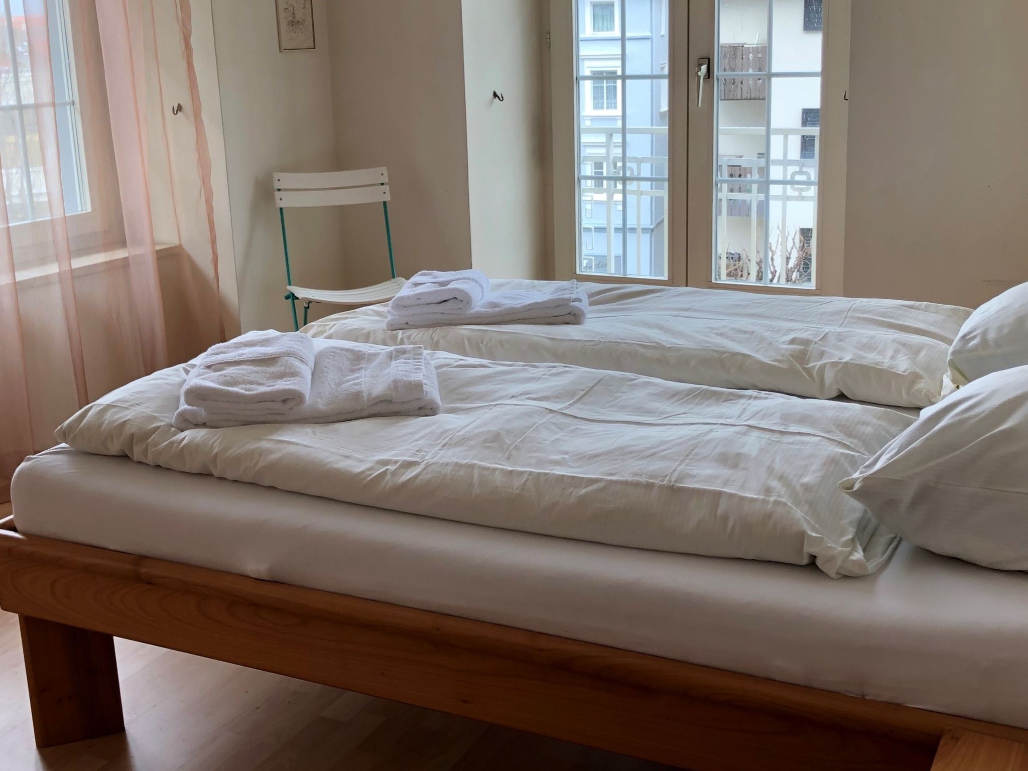 St. Gallerhof Apartment, (Bad Ragaz). 2-Zimmerwohnung mit 3 Balkonen