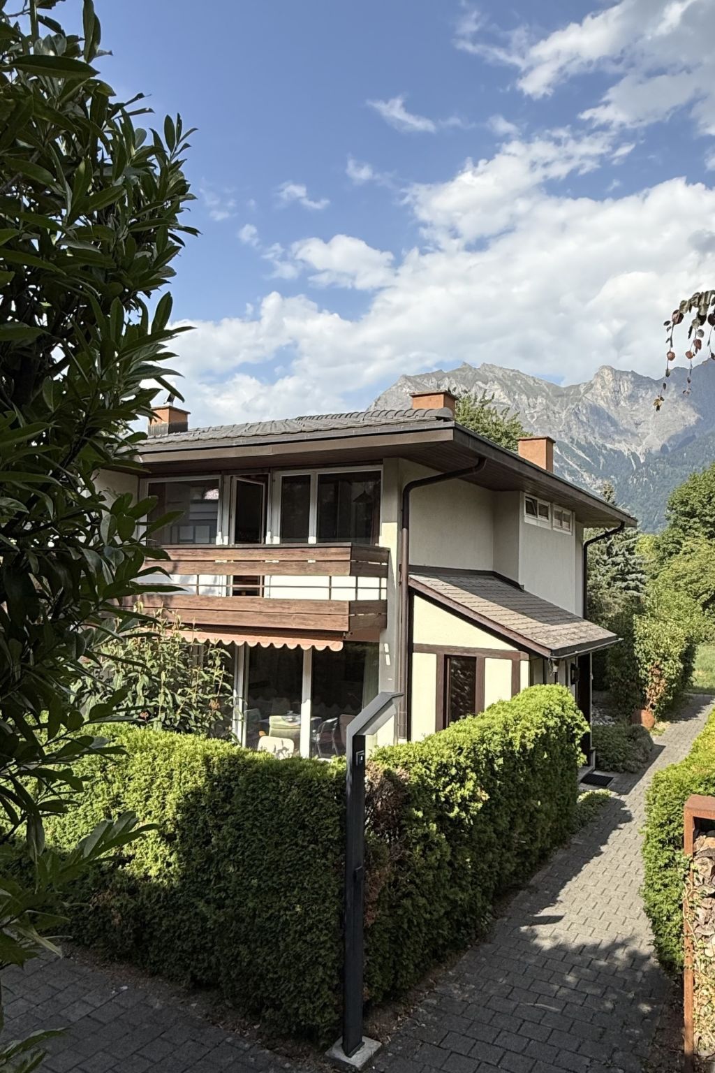 Ferienhaus Falknis, (Bad Ragaz), - Draußen