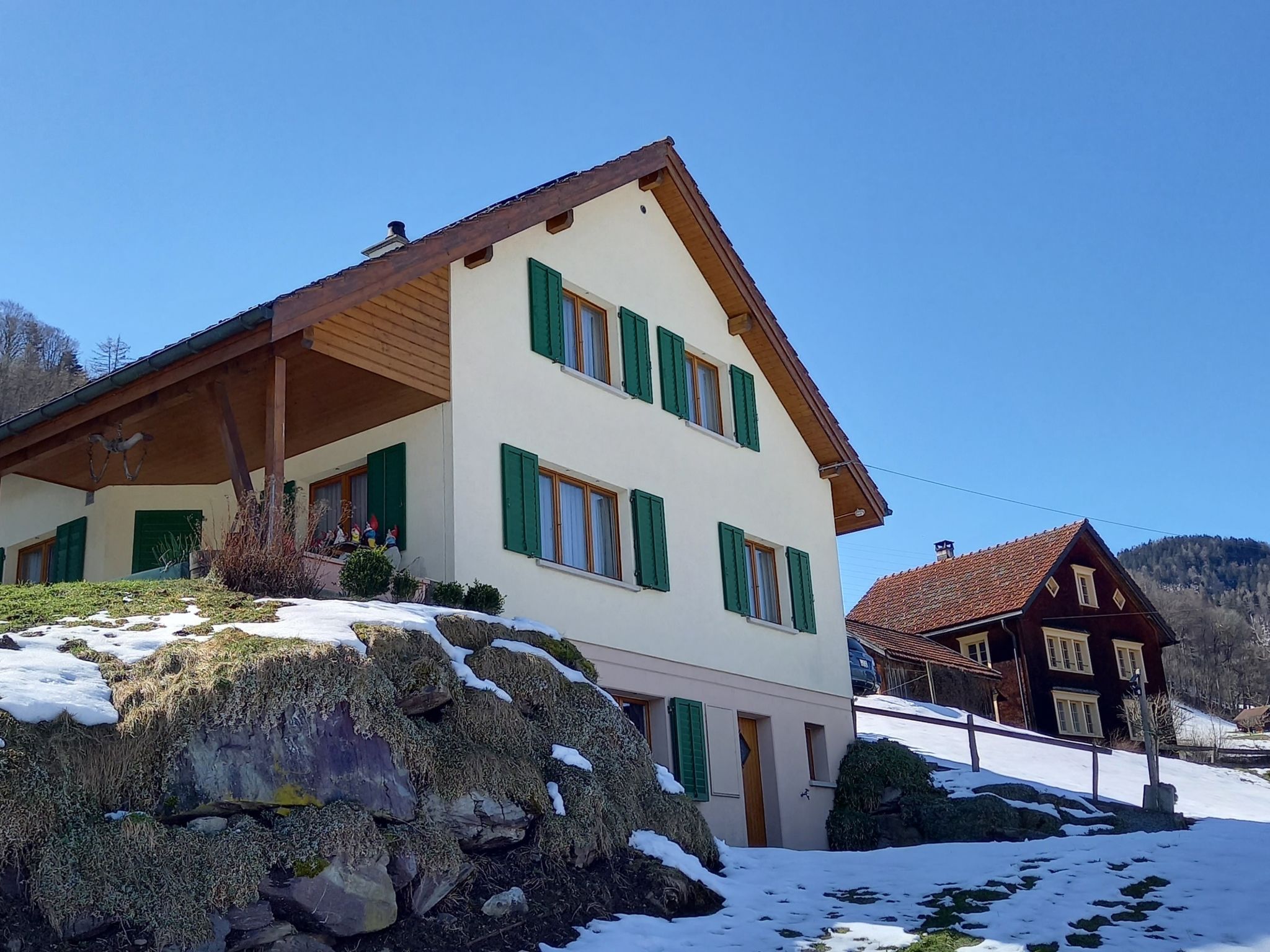 Lueg ins Land, (Mels). 2-Bett Studio - Buiten