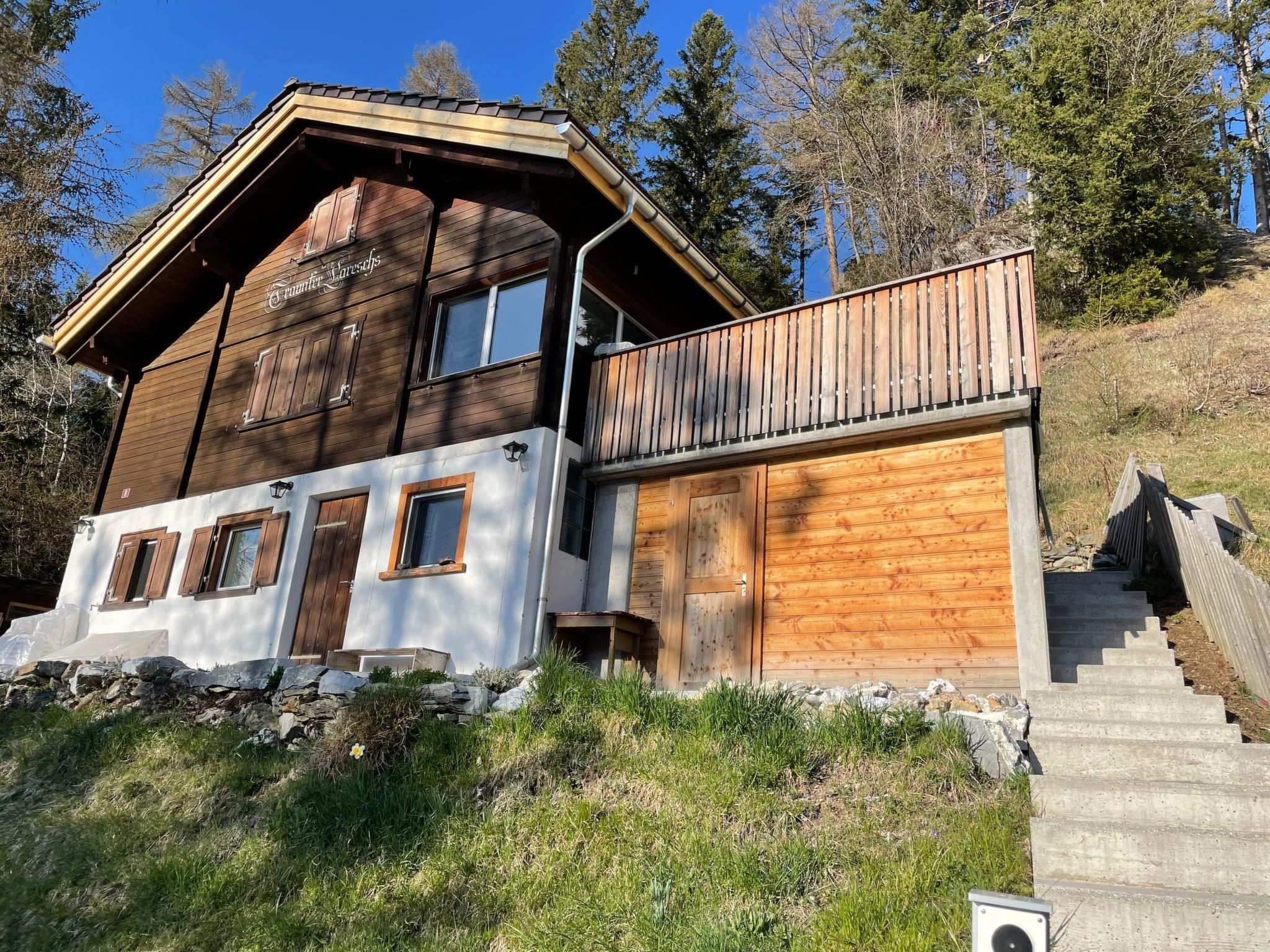 Traunter Lareschs, (Feldis),