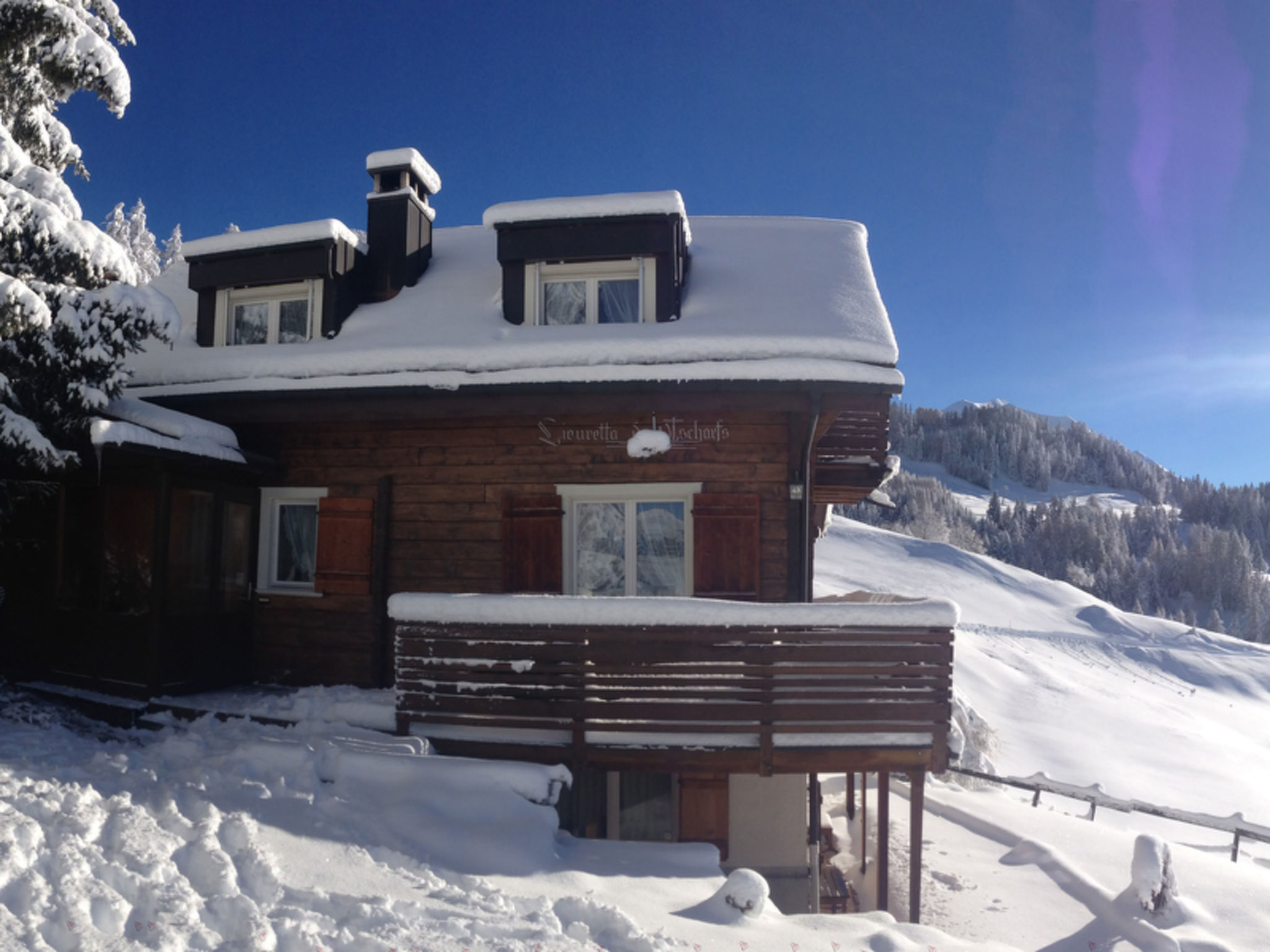 Chalet Lieuretta da Tscharfs, (Feldis),