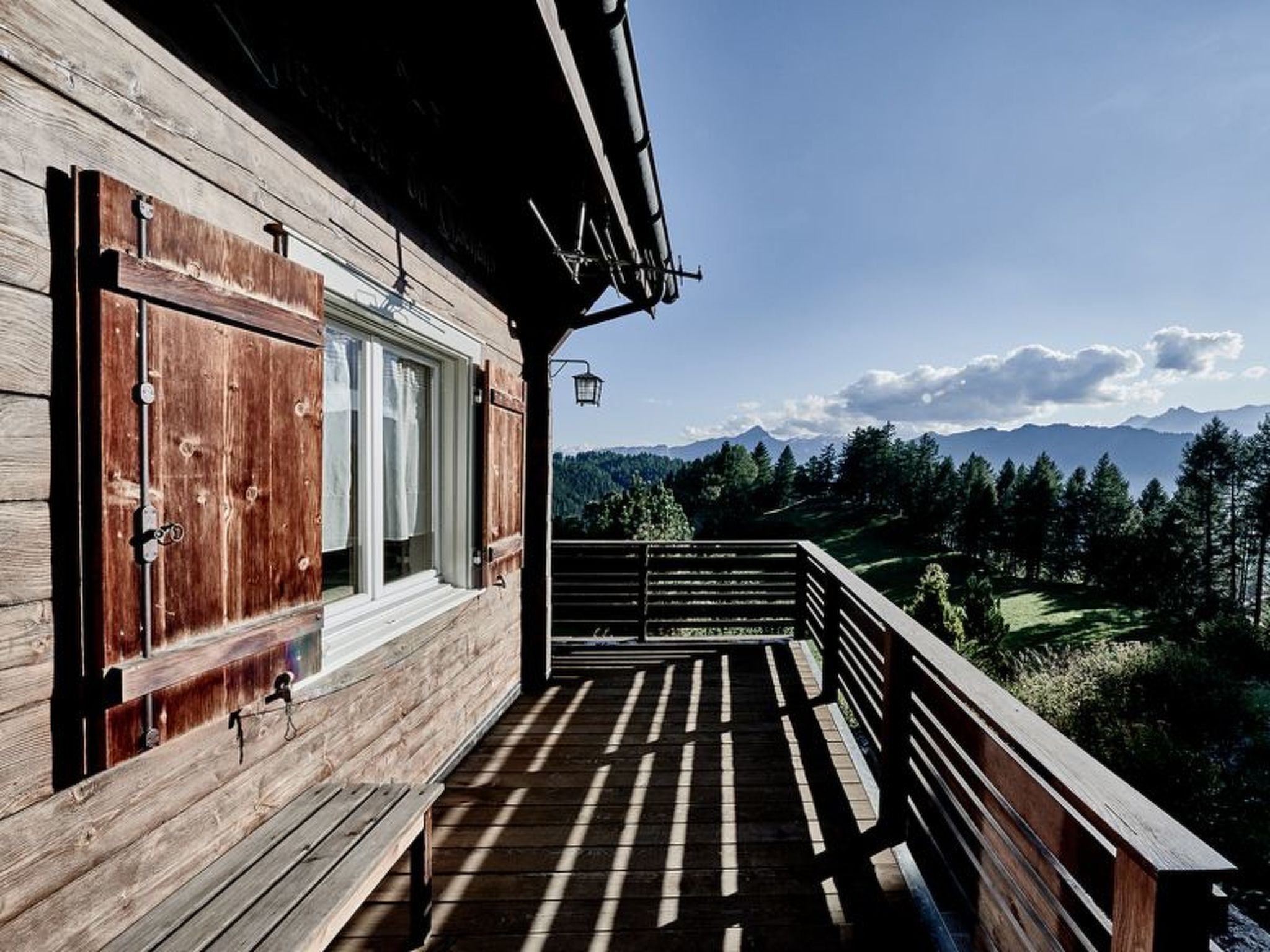 Appartement Chalet Lieuretta da Tscharfs, (Feldis), – Terrasse, photo 19 sur 22