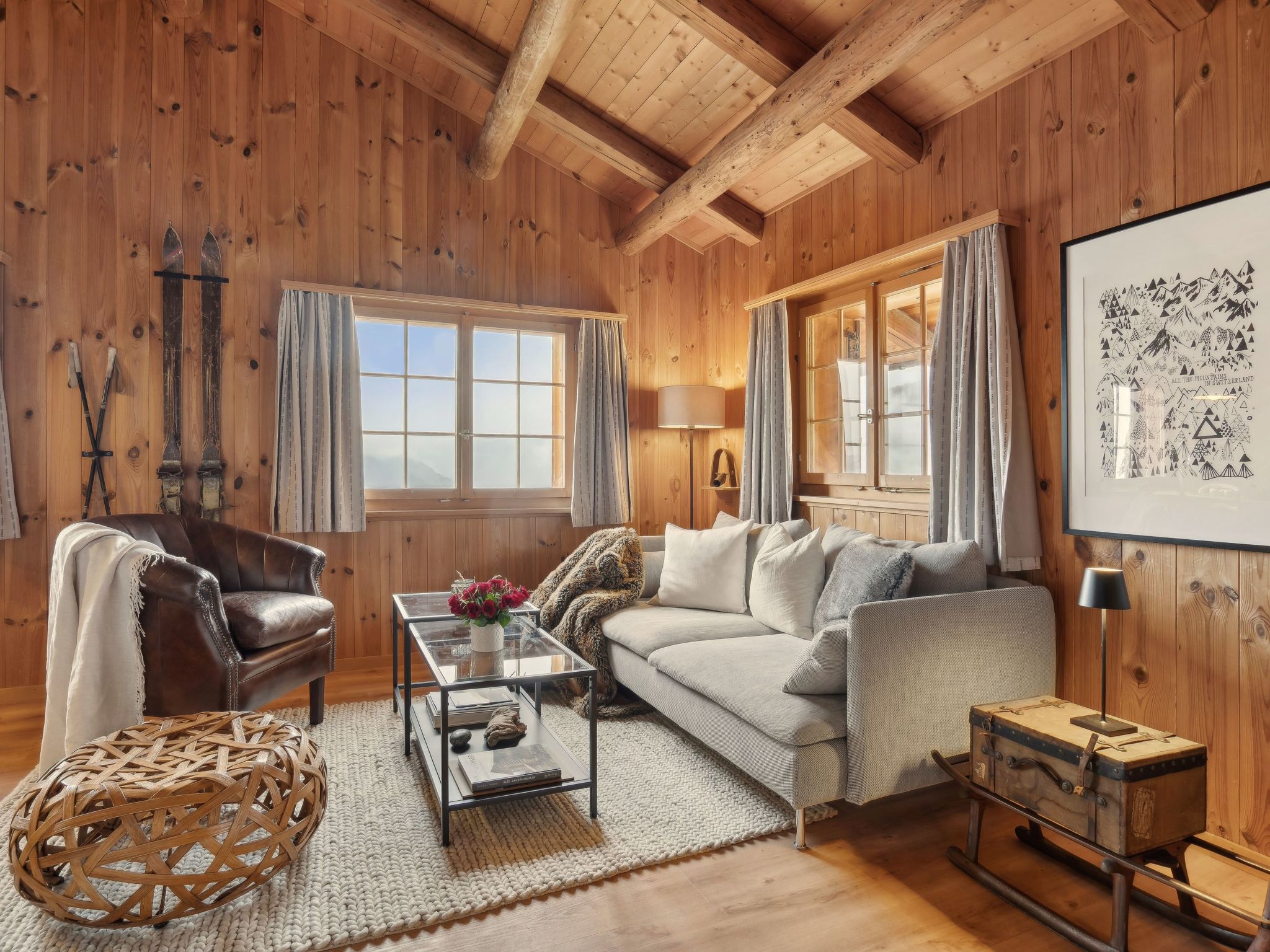 Maiensäss Stafel 45, (Mutten). - Binnen