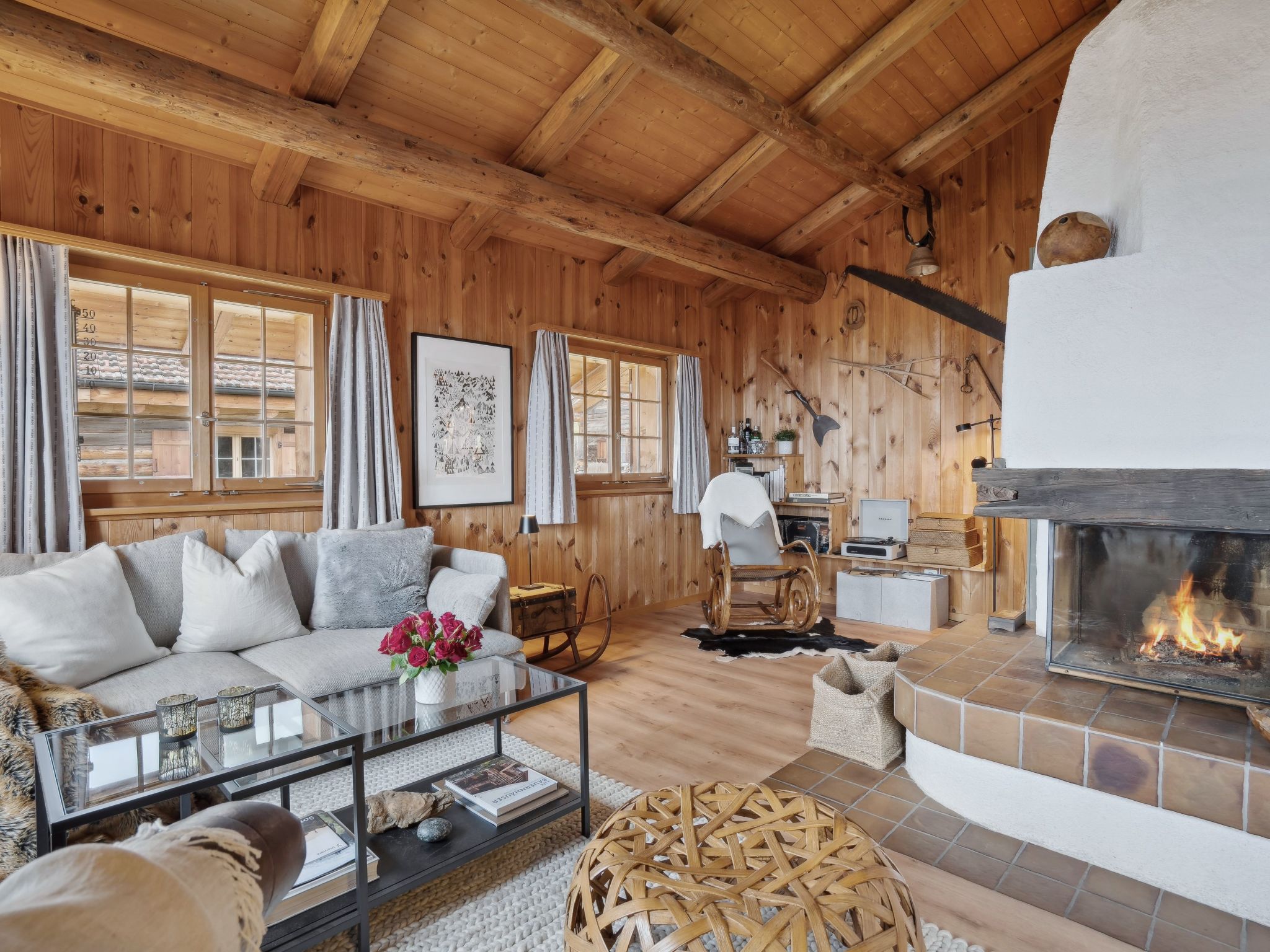 Maiensäss Stafel 45, (Mutten). - Binnen