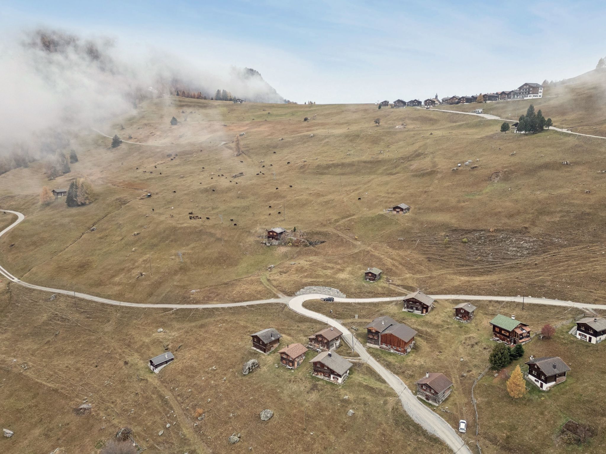 Maiensäss Stafel 45, (Mutten). - Buiten