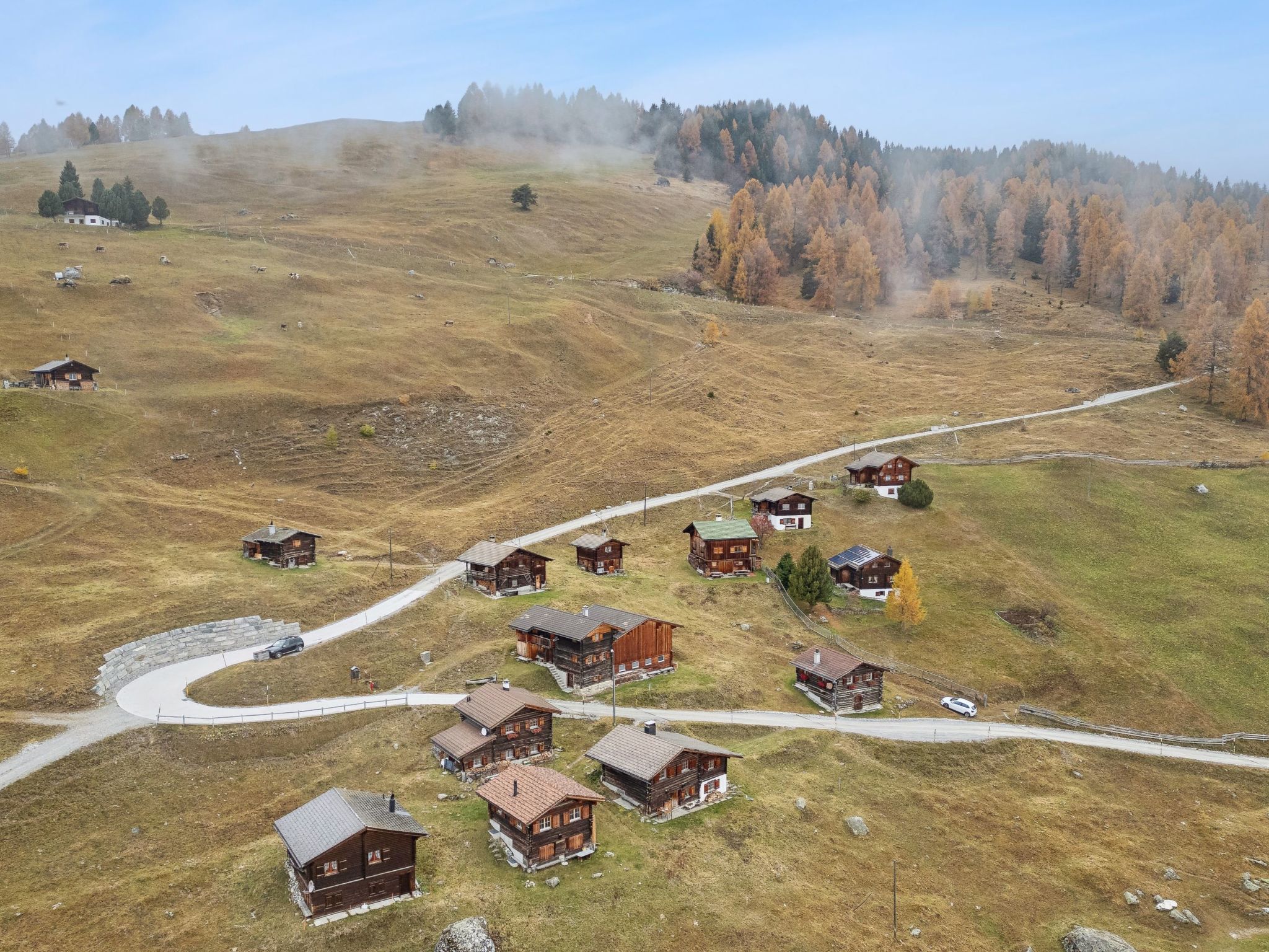 Maiensäss Stafel 45, (Mutten). - Buiten