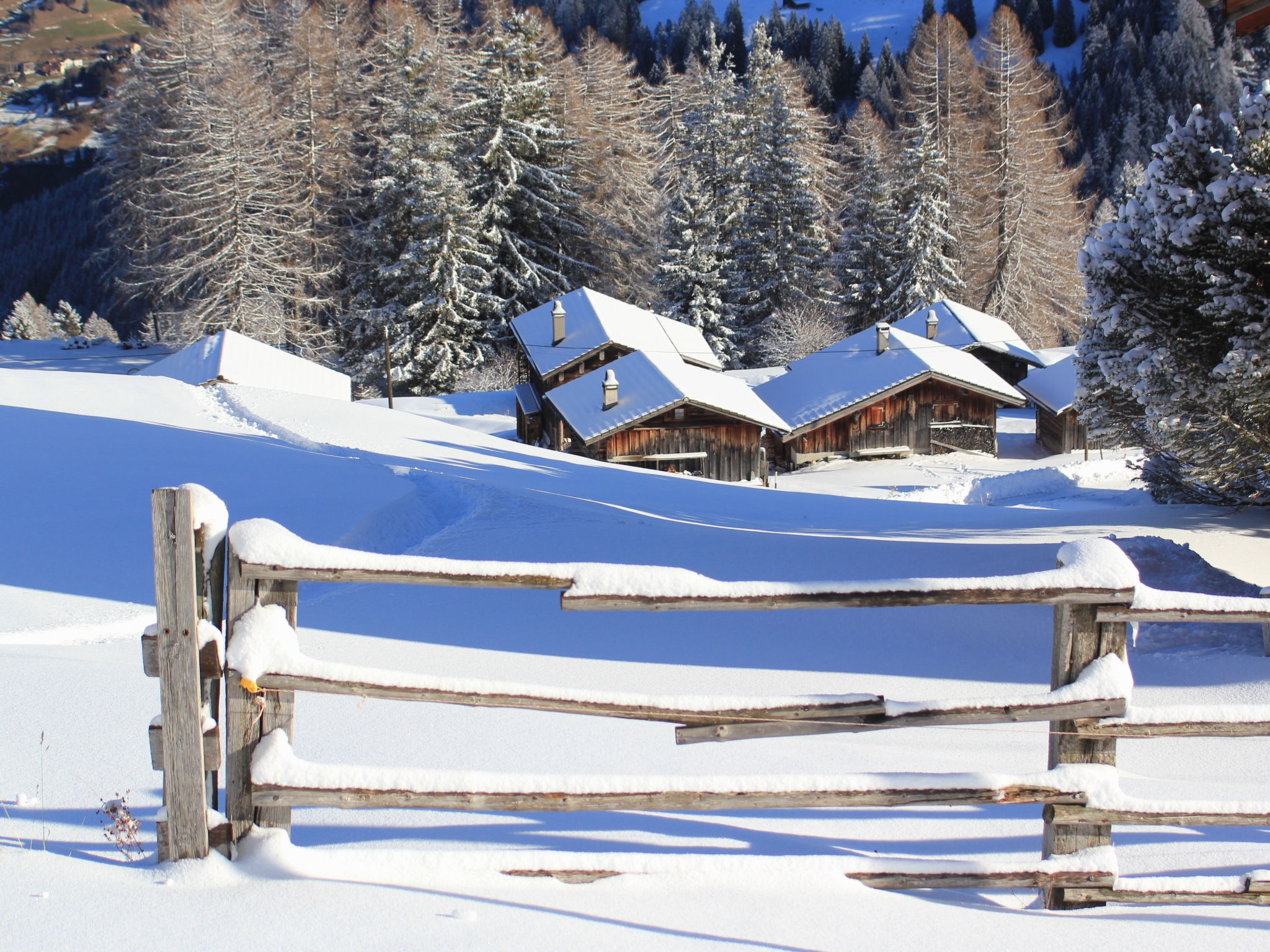 Maiensäss Stafel 45, (Mutten). - Buiten