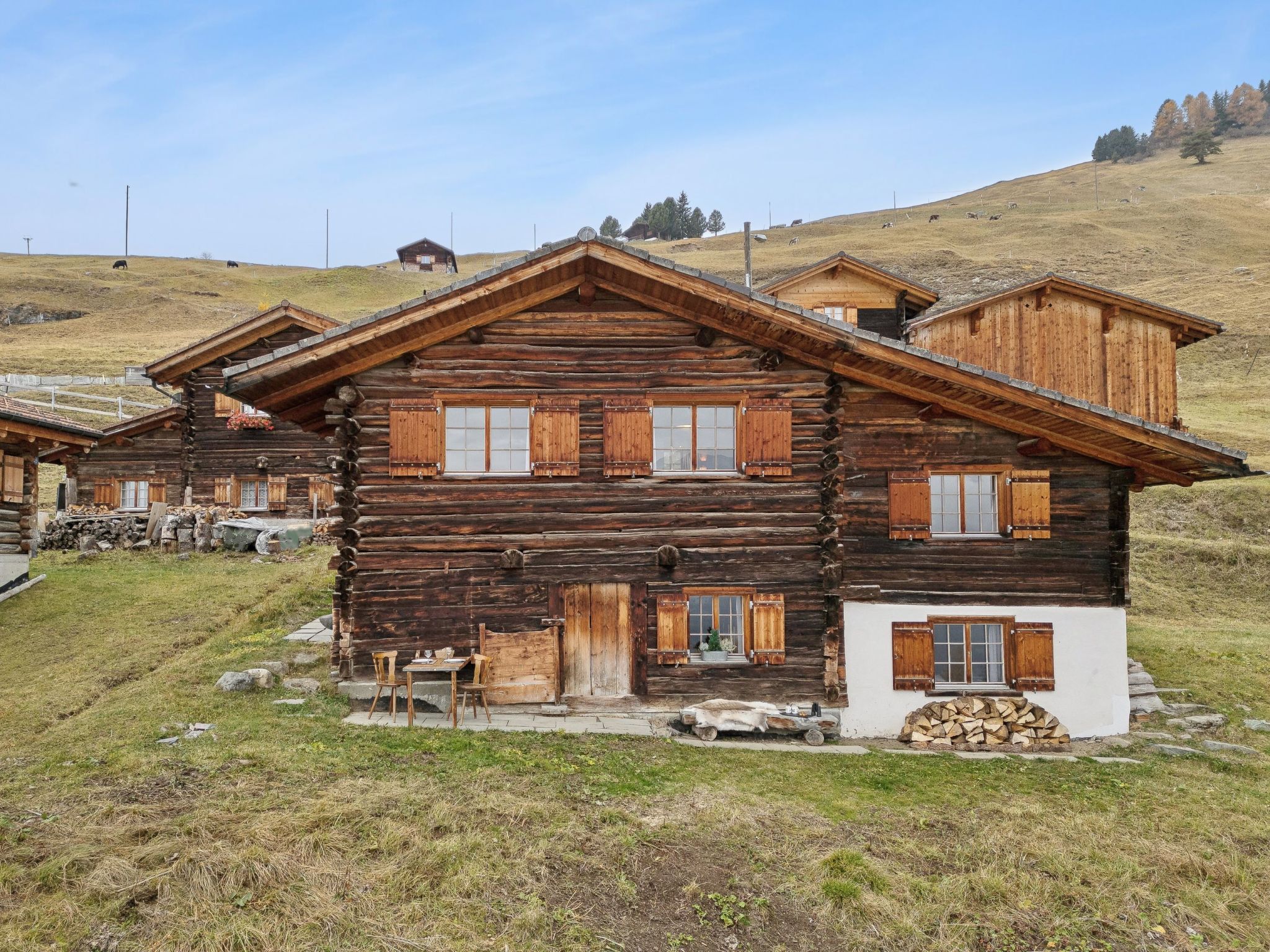 Maiensäss Stafel 45, (Mutten). - Buiten