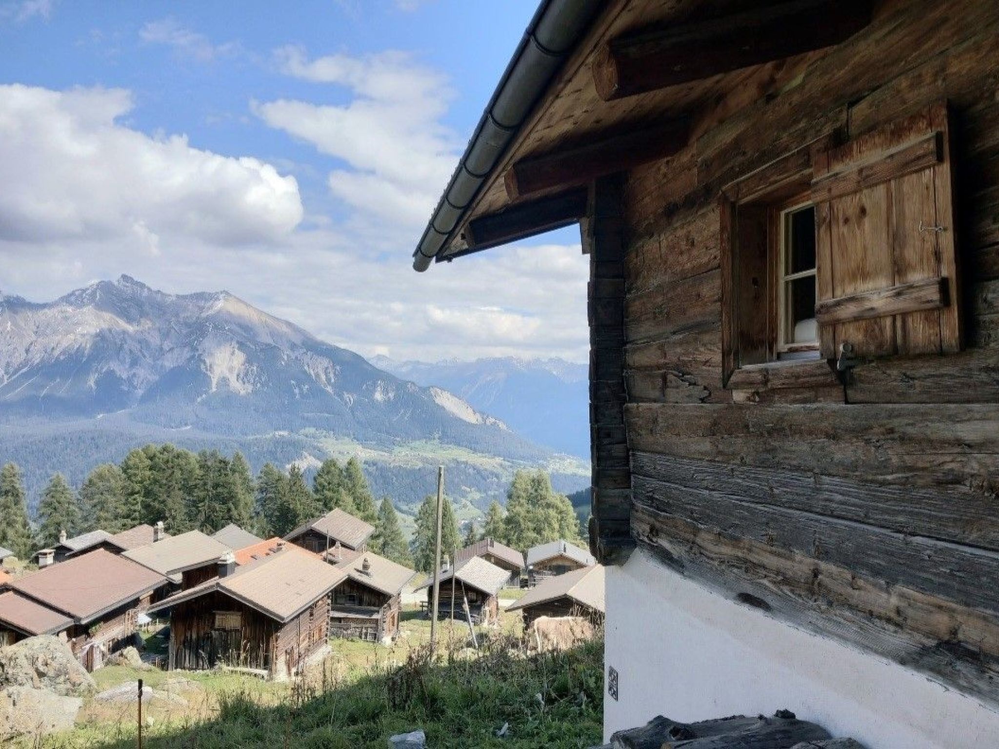 Appartement Maiensäss Stafel 45, (Mutten), – Vue, photo 6 sur 28